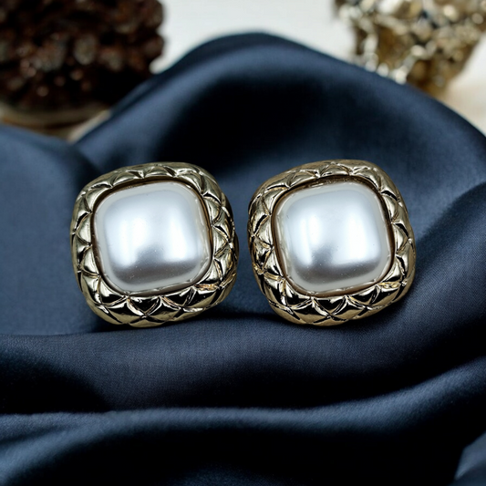 Pearl Studd Earrings